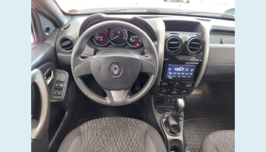 RENAULT DUSTER 1.6 DYNAMIQUE 4X2 16V FLEX 4P MANUAL - PRATA - 2015 Foto 10 (Grande)