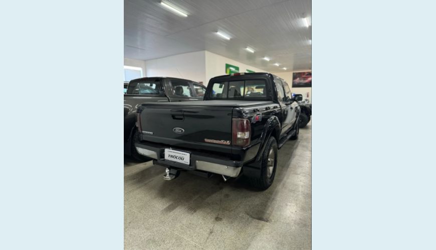 FORD RANGER 3.0 LIMITED 4X4 CD 16V TURBO ELETRONIC DIESEL 4P MANUAL - PRETO - 2008 Foto 10 (Grande)