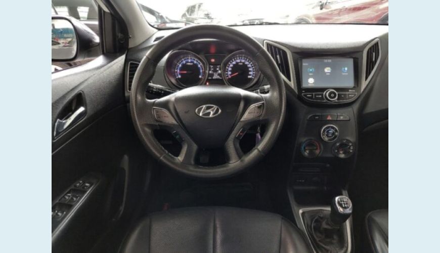 HYUNDAI HB 20 1.6 COMFORT PLUS 16V FLEX 4P MANUAL - BRANCO - 2015 Foto 10 (Grande)