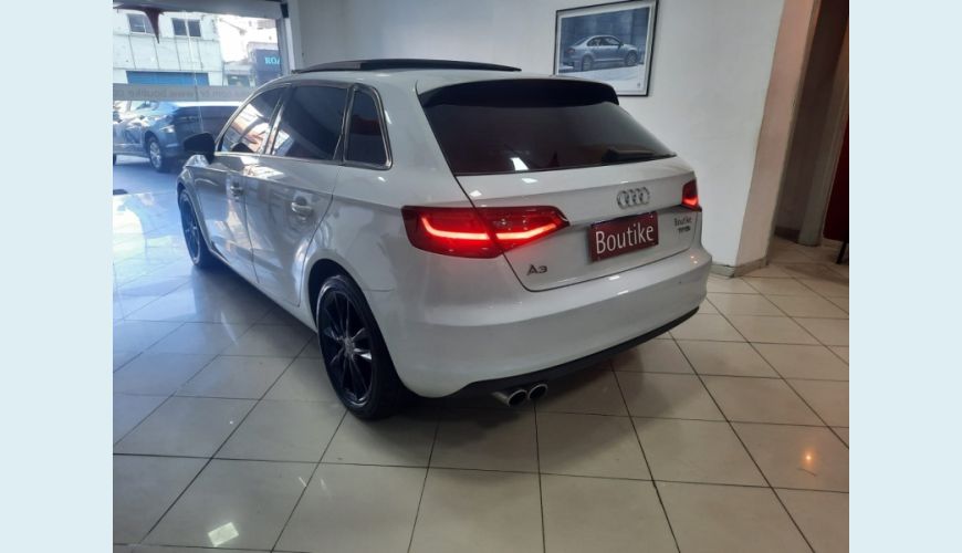 AUDI A3 1.8 TFSI SPORT 16V 2P S-TRONIC - BRANCO - 2014 Foto 10 (Grande)