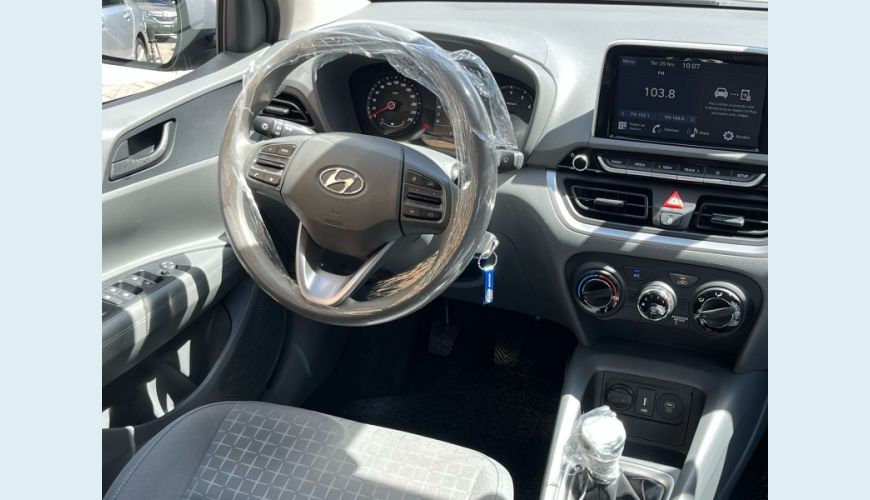 HYUNDAI HB 20S COMFORT 1.0 FLEX 12V MEC. - CINZA - 2024 Foto 10 (Grande)