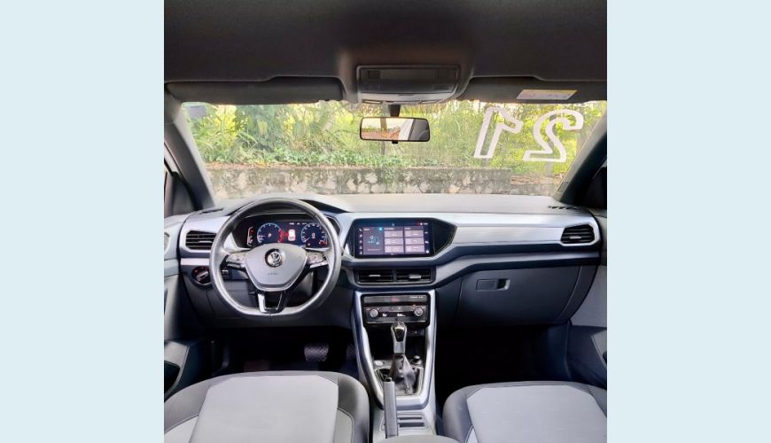 VOLKSWAGEN T-CROSS COMFORTLINE 200TSI AUT - BRANCO - 2021 Foto 10 (Grande)
