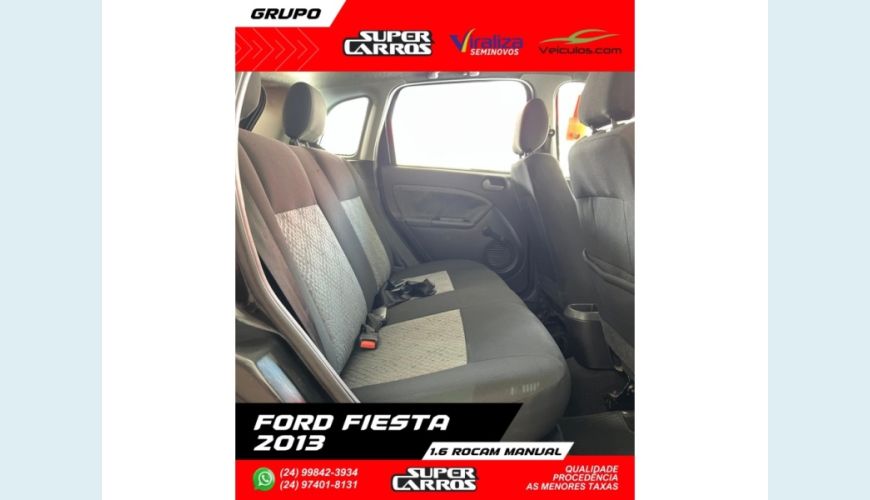 FORD FIESTA - PRETO - 2013 Foto 10 (Grande)