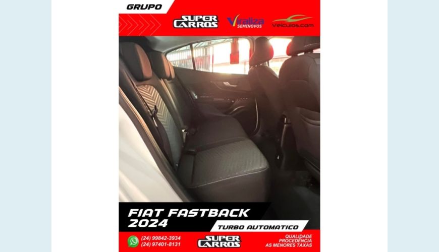 FIAT FASTBACK - BRANCO - 2024 Foto 10 (Grande)