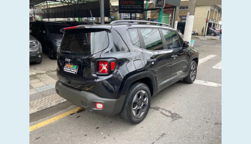 JEEP RENEGADE 1.8 16V FLEX SPORT 4P AUT. - PRETO - 2020 Foto 10 (Grande)