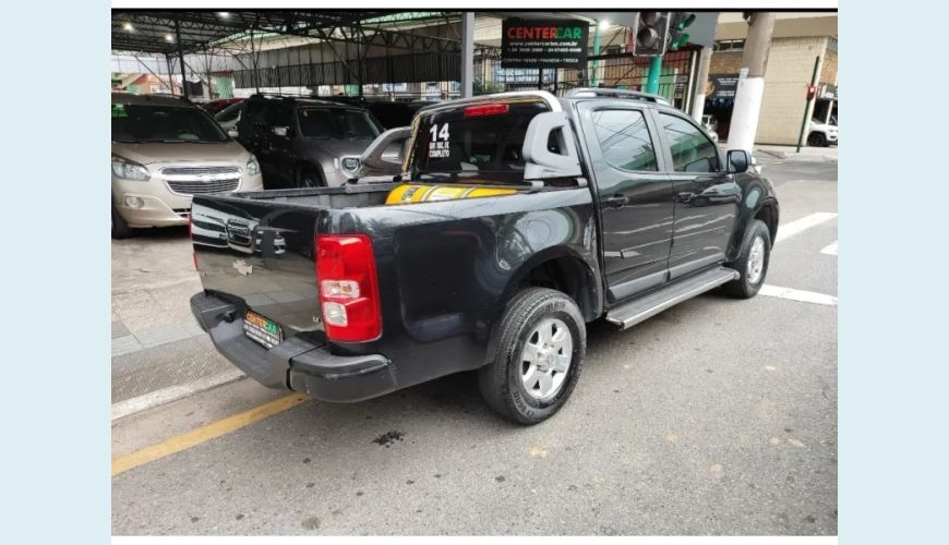 CHEVROLET S-10 2.4 LT 4X2 CD 8V FLEX 4P MANUAL - PRETO - 2014 Foto 10 (Grande)