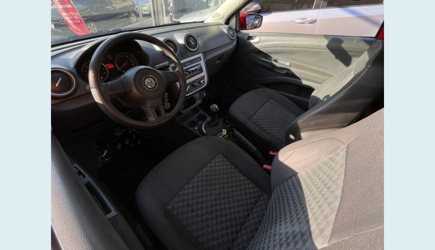 VOLKSWAGEN SAVEIRO TRENDLINE 1.6 T.FLEX 8V CD - VERMELHO - 2015 Foto 10 (Grande)