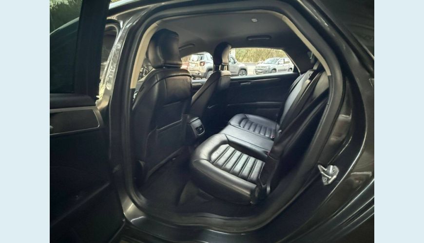 FORD FUSION SEL 2.0 ECOBO. 16V 248CV AUT. - CINZA - 2018 Foto 10 (Grande)