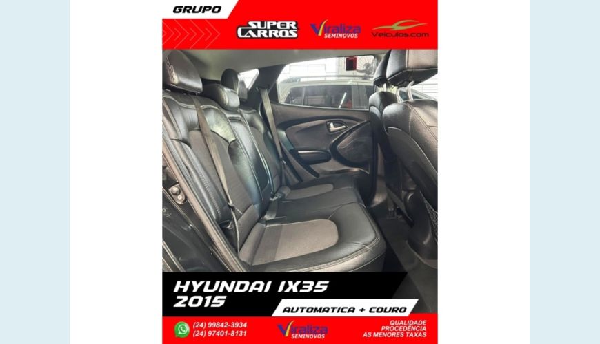 HYUNDAI IX35 - PRETO - 2015 Foto 10 (Grande)