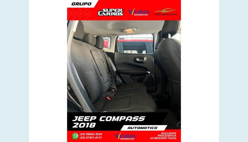 JEEP COMPASS - PRETO - 2018 Foto 10 (Grande)