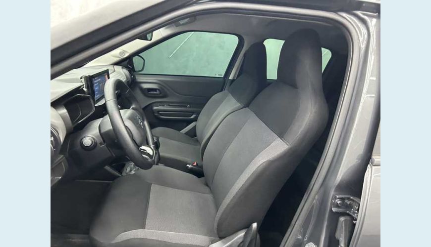 CITROËN C3 LIVE PACK 1.0 FLEX - CINZA - 2023 Foto 10 (Grande)