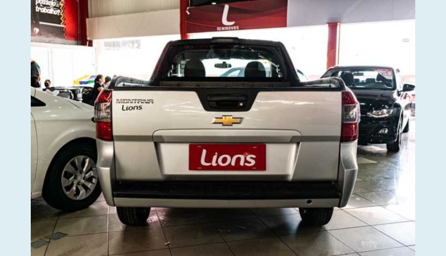 CHEVROLET MONTANA LS 1.4 FLEX - PRATA - 2019 Foto 10 (Grande)