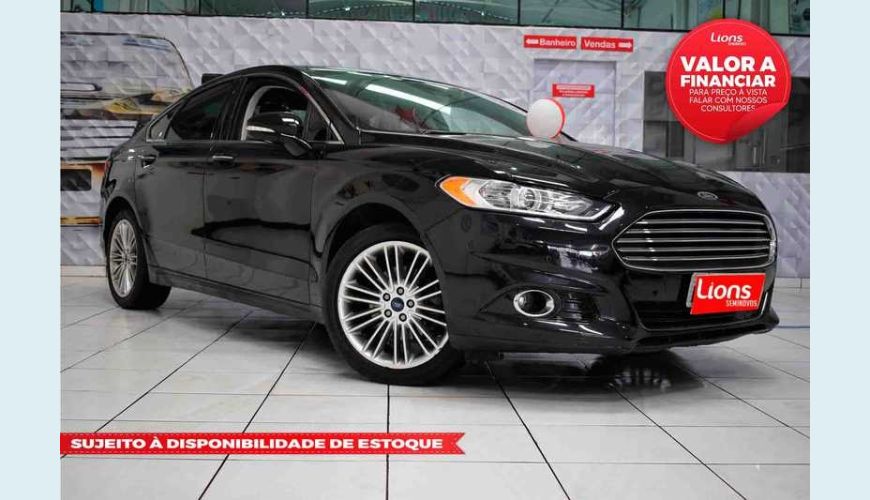 FORD FUSION 2.5 16V IVCT FLEX AUT. - PRETO - 2016 Foto 10 (Grande)