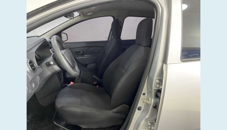 RENAULT LOGAN AUTHENTIQUE 1.0 12V SCE FLEX - PRATA - 2018 Foto 10 (Grande)
