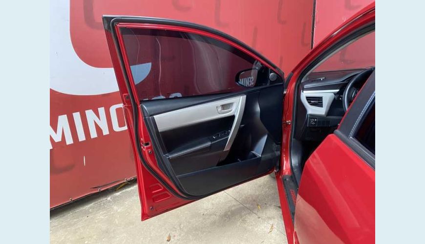 TOYOTA COROLLA 2.0 XEI MULTI-DRIVE S FLEX - VERMELHO - 2017 Foto 10 (Grande)