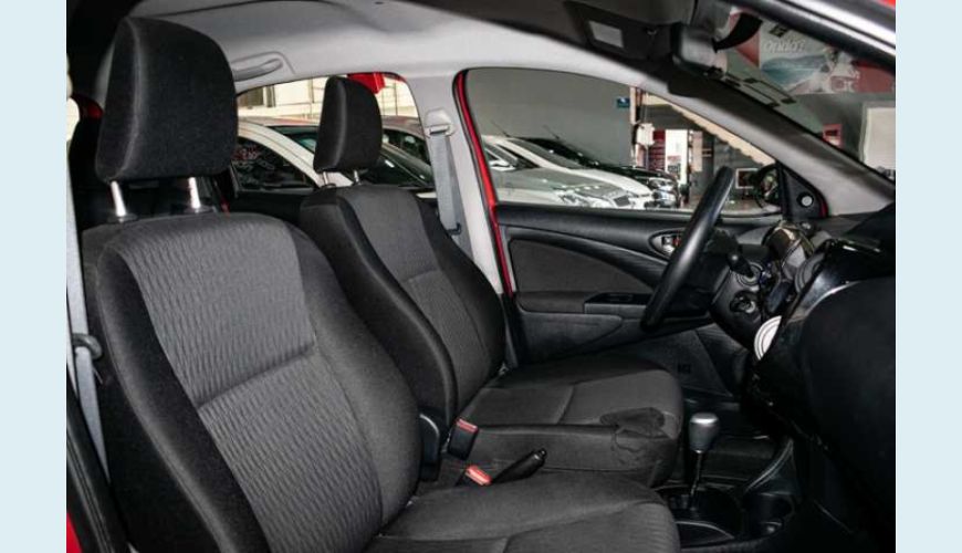 TOYOTA ETIOS X 1.3 AUT. FLEX - VERMELHO - 2020 Foto 10 (Grande)