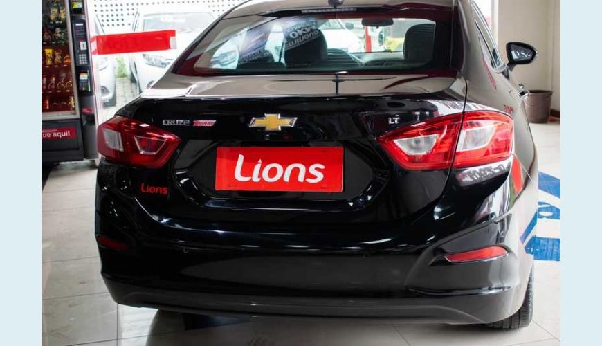 CHEVROLET CRUZE LT 1.4 16V TURBO FLEX AUTO - PRETO - 2018 Foto 10 (Grande)