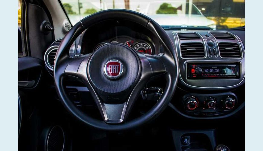 FIAT PALIO ATTRACTIVE 1.0 EVO FLEX - PRATA - 2017 Foto 10 (Grande)