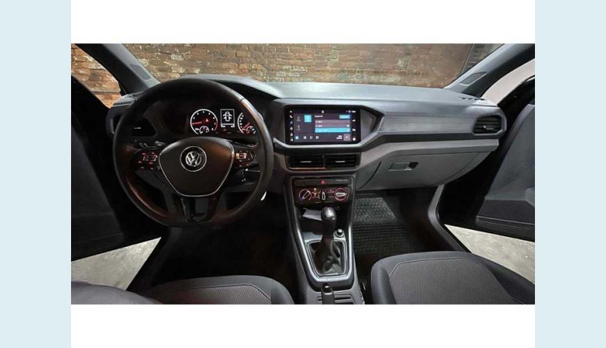VOLKSWAGEN T-CROSS 1.0 200 TSI COMFORTLINE AUT. FLEX - PRETO - 2021 Foto 10 (Grande)