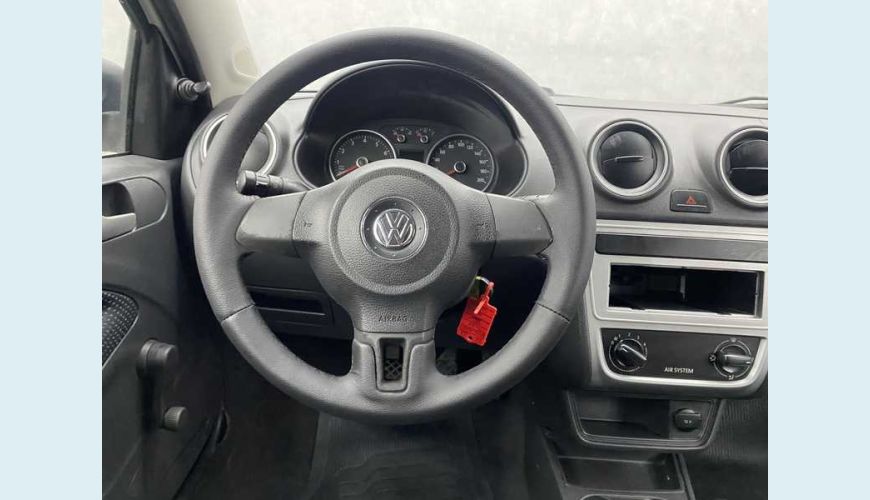 VOLKSWAGEN GOL 1.0 TEC CITY FLEX 2P - BRANCO - 2015 Foto 10 (Grande)
