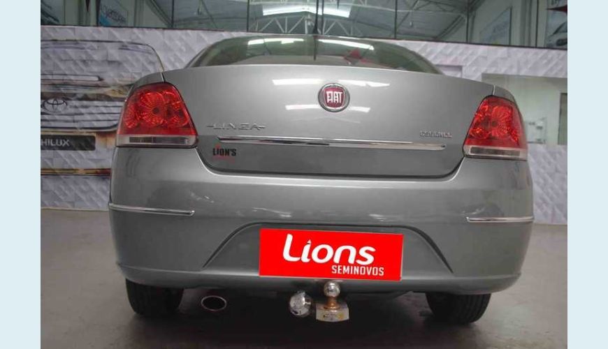 FIAT LINEA ESSENCE 1.8 16V FLEX - PRATA - 2014 Foto 10 (Grande)