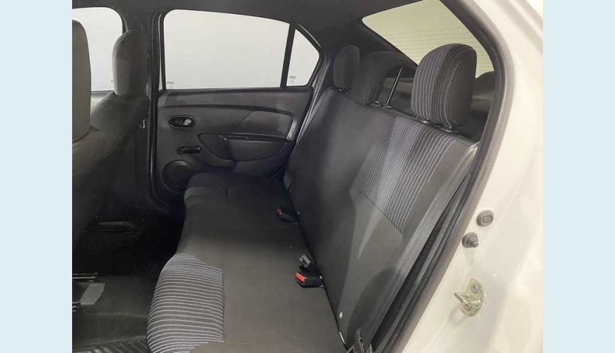 RENAULT LOGAN ZEN 1.0 12V SCE FLEX - BRANCO - 2020 Foto 10 (Grande)
