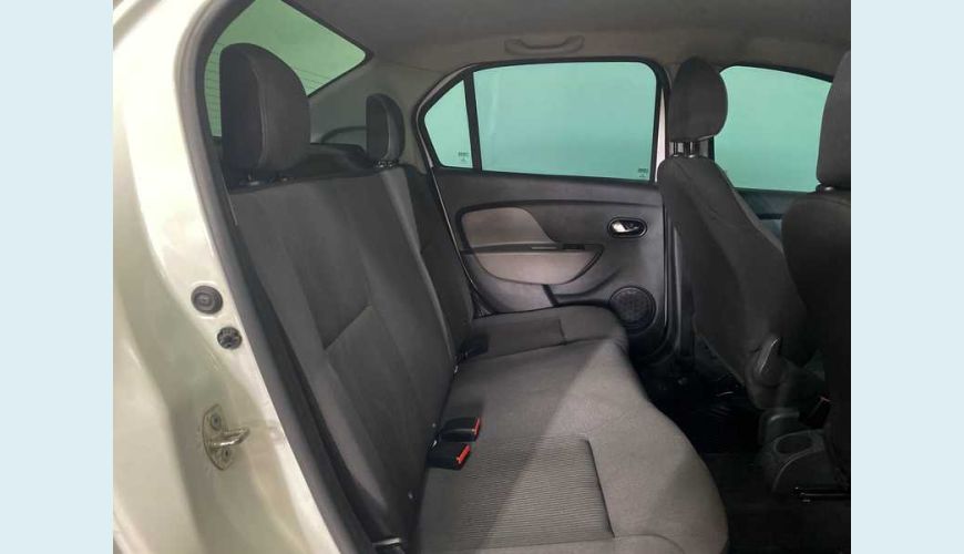 RENAULT LOGAN AUTHENTIQUE 1.0 12V SCE FLEX - BRANCO - 2019 Foto 10 (Grande)