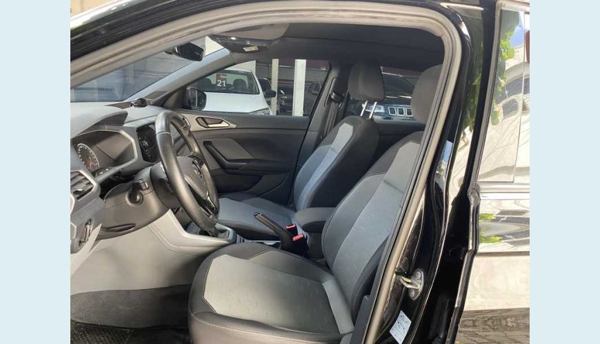 VOLKSWAGEN T-CROSS 1.0 200 TSI COMFORTLINE AUT. FLEX - PRETO - 2020 Foto 10 (Grande)
