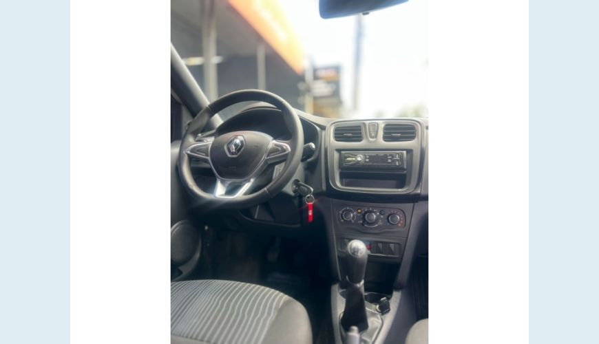 RENAULT LOGAN - BRANCO - 2021 Foto 10 (Grande)
