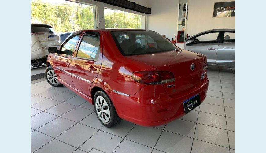 FIAT SIENA 1.4 8V(TETRAFUEL) 4P - VERMELHO - 2012 Foto 10 (Grande)