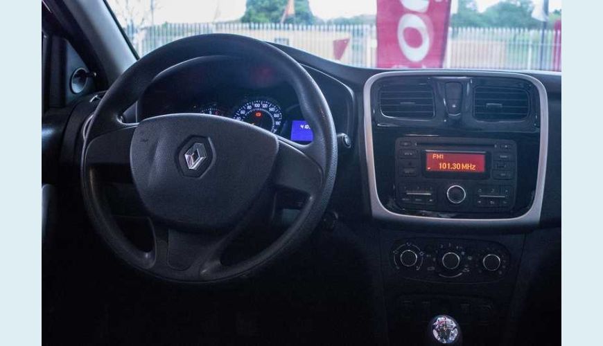 RENAULT SANDERO AUTHENTIQUE 1.0 12V SCE FLEX - VERMELHO - 2018 Foto 10 (Grande)