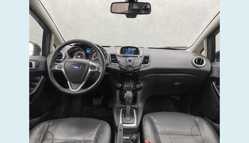 FORD NEW FIESTA HATCH NEW FIESTA TITANIUM 1.6 16V POWERSHIFT - PRETO - 2015 Foto 10 (Grande)