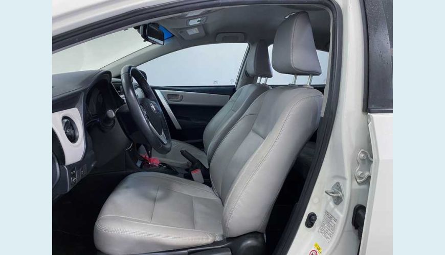TOYOTA COROLLA 1.8 DUAL VVT GLI MULTI-DRIVE FLEX - BRANCO - 2018 Foto 10 (Grande)