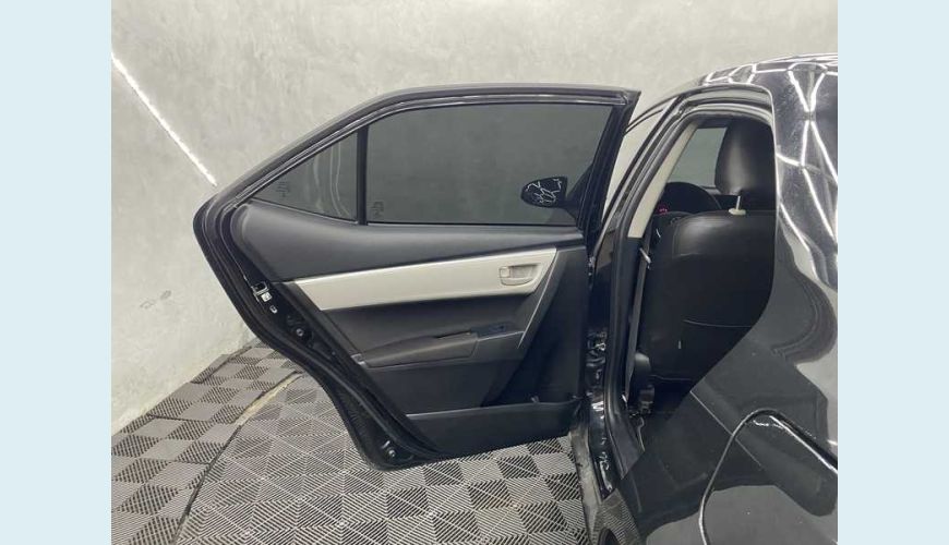 TOYOTA COROLLA 1.8 DUAL VVT GLI MULTI-DRIVE FLEX - PRETO - 2018 Foto 10 (Grande)
