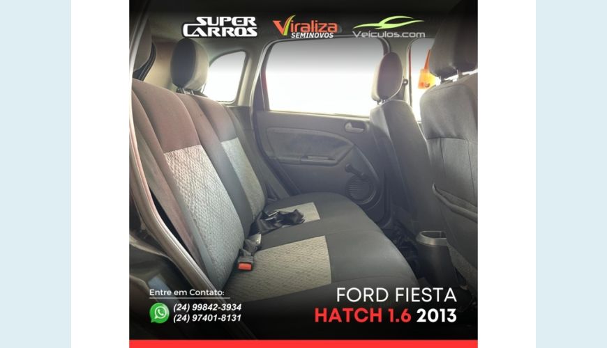 FORD FIESTA - PRETO - 2013 Foto 10 (Grande)