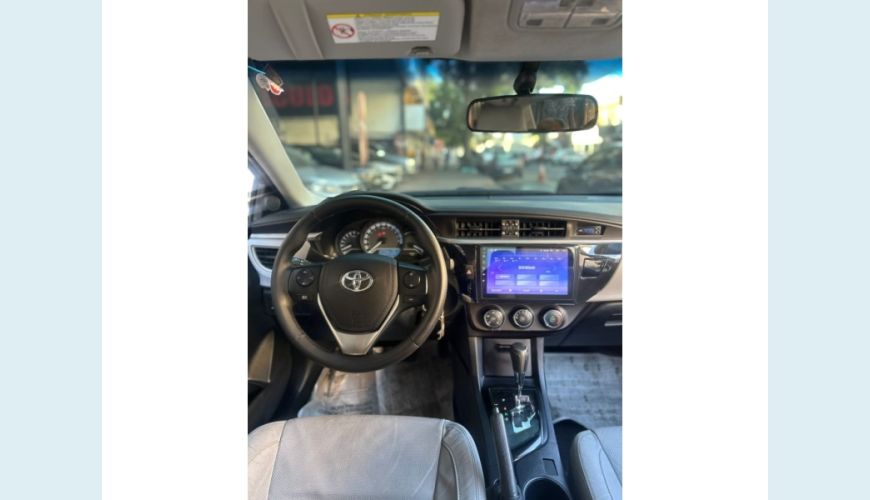 TOYOTA COROLLA - PRETO - 2016 Foto 10 (Grande)
