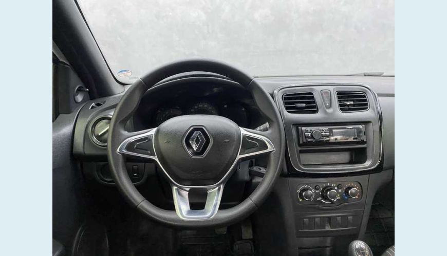 RENAULT SANDERO LIFE 1.0 12V SCE FLEX - BRANCO - 2021 Foto 10 (Grande)