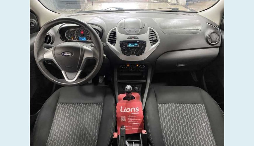 FORD KA SE 1.0 FLEX - PRETO - 2015 Foto 10 (Grande)