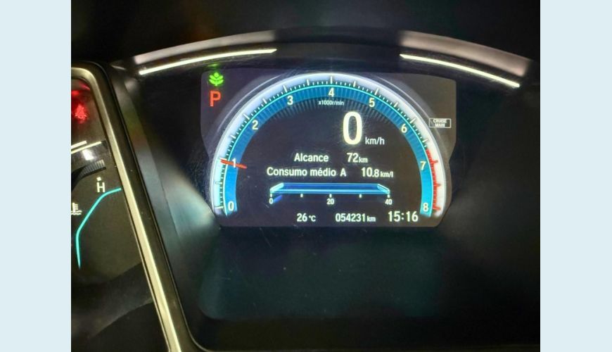 HONDA CIVIC EXL CVT - BRANCO - 2020 Foto 10 (Grande)