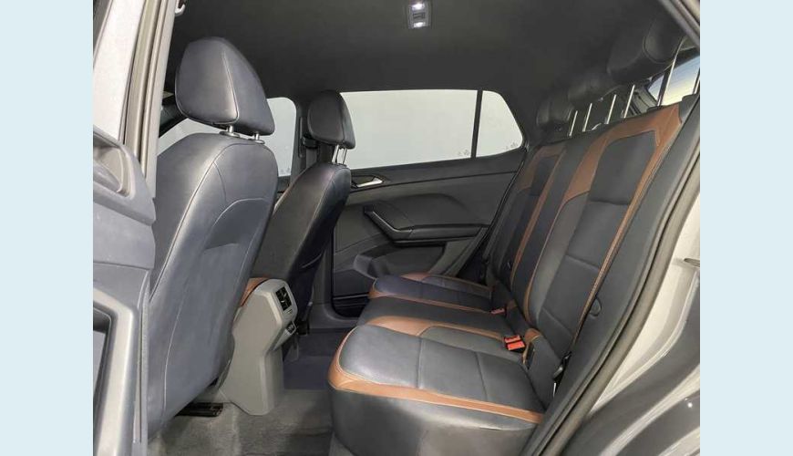 VOLKSWAGEN T-CROSS 1.0 200 TSI COMFORTLINE AUT. FLEX - CINZA - 2021 Foto 10 (Grande)