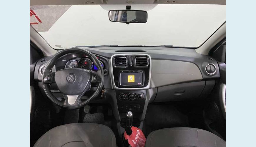 RENAULT LOGAN DYNAMIQUE 1.6 8V - BRANCO - 2015 Foto 10 (Grande)