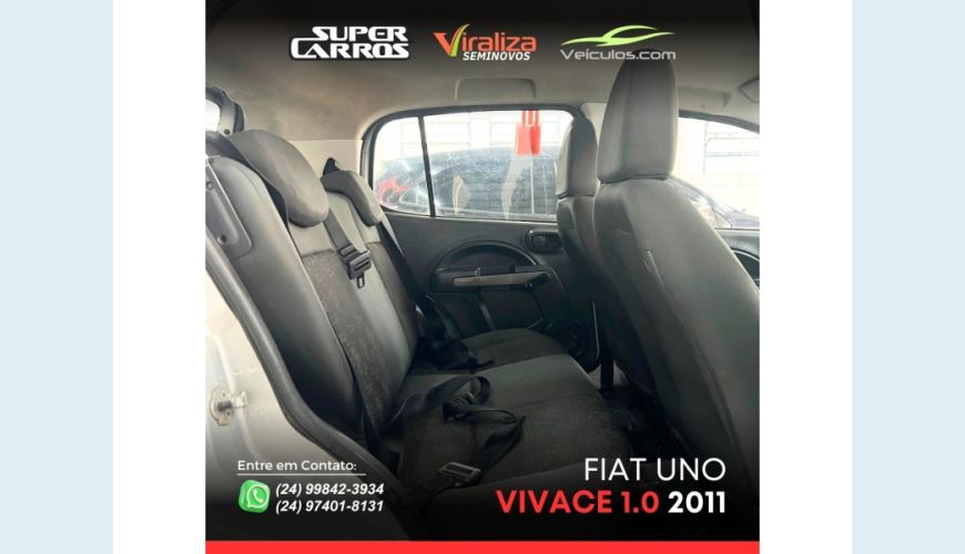 FIAT UNO - PRATA - 2011 Foto 10 (Grande)
