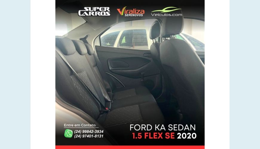 FORD KA - BRANCO - 2020 Foto 10 (Grande)