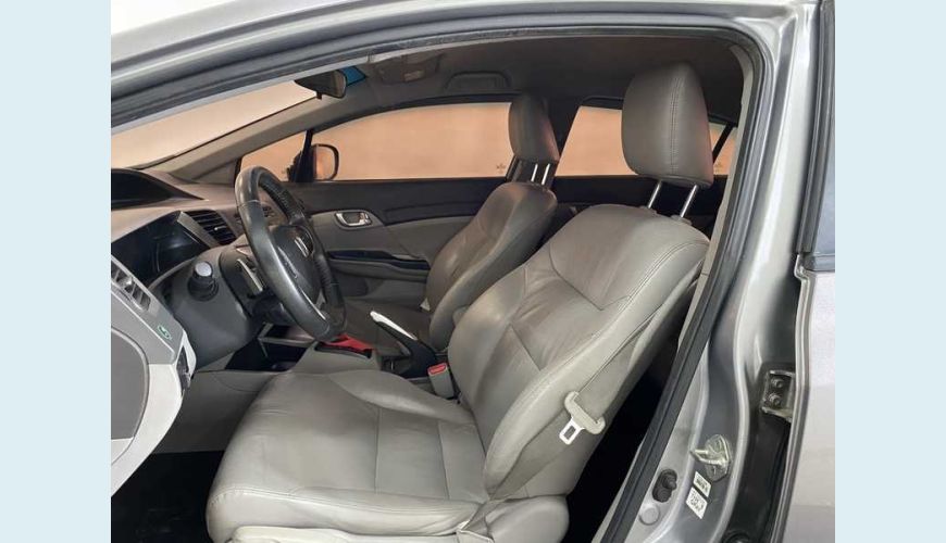 HONDA CIVIC NEW LXR 2.0 I-VTEC AUT. FLEX - CINZA - 2014 Foto 10 (Grande)