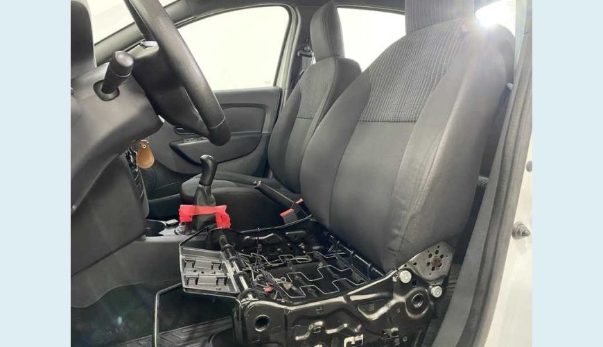 RENAULT LOGAN LIFE 1.0 12V SCE (FLEX) - BRANCO - 2020 Foto 10 (Grande)