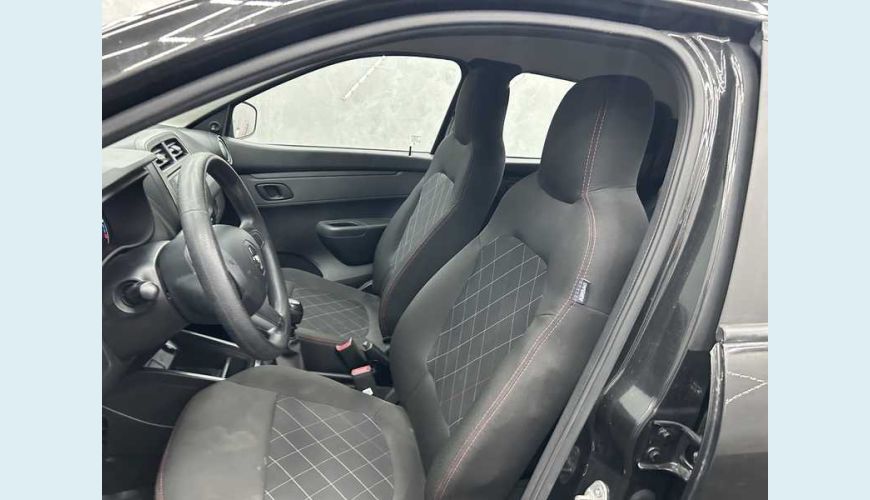 RENAULT KWID ZEN 1.0 12V SCE (FLEX) - PRETO - 2024 Foto 10 (Grande)