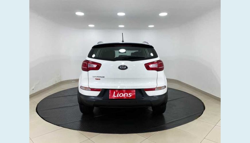 KIA SPORTAGE EX 2.0 4X2 (AUT) (FLEX) P588 - BRANCO - 2013 Foto 10 (Grande)
