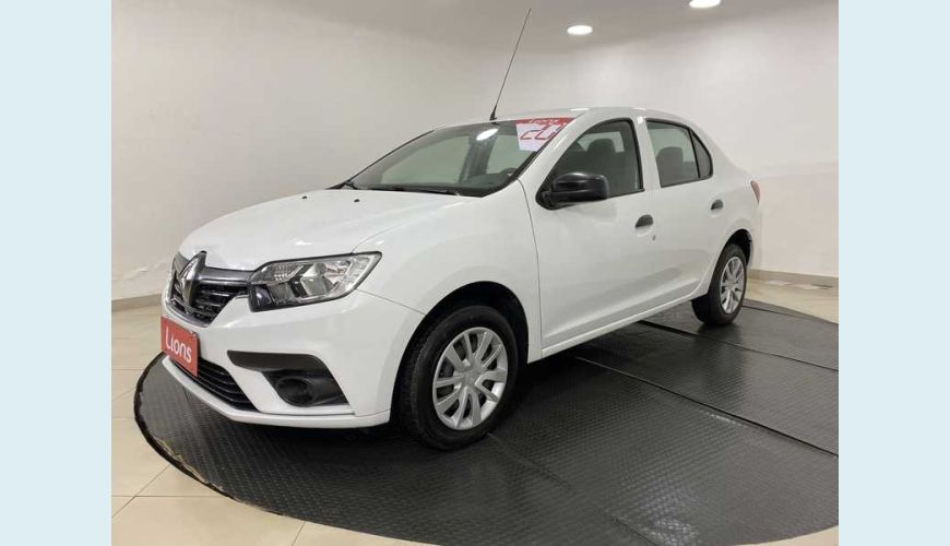 RENAULT LOGAN ZEN 1.0 12V SCE FLEX - BRANCO - 2020 Foto 10 (Grande)