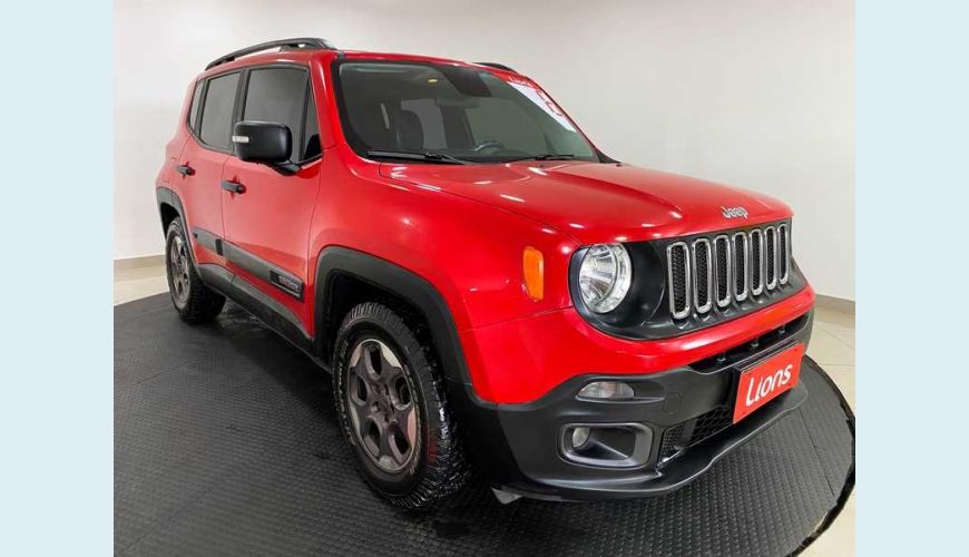 JEEP RENEGADE SPORT 1.8 4X2 FLEX - VERMELHO - 2016 Foto 10 (Grande)