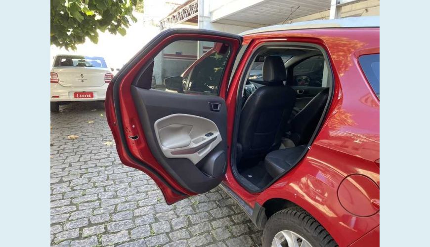 FORD ECOSPORT ECOSPORT TITANIUM 2.0 16V POWERSHIFT (FLEX) - VERMELHO - 2014 Foto 10 (Grande)